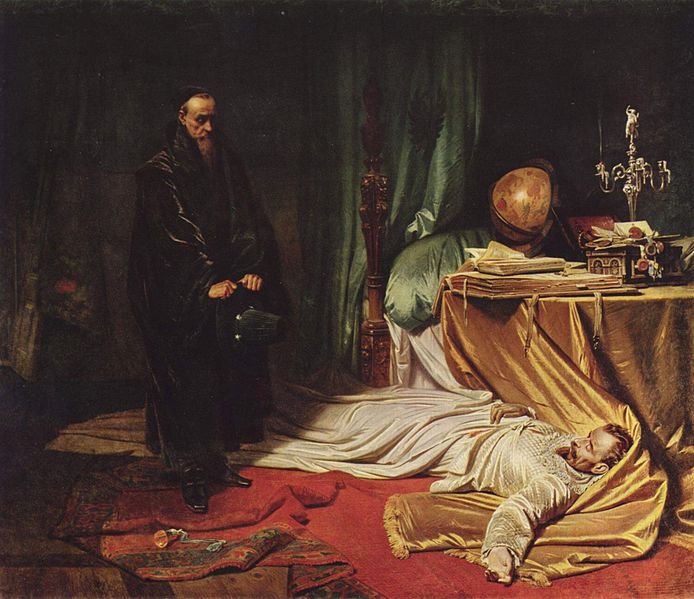 Assassination of Wallenstein,  1634, February 25 (Carl Theodore von Piloty) (1826-1886) Neue Pinakothek München, WAF 770 